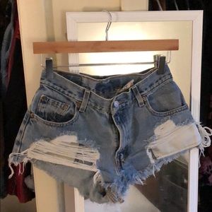 LF Furst of a Kind destroyed shorts